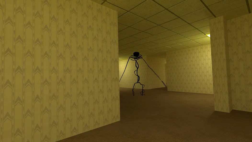 Взломанная Noclip : Backrooms Multiplayer [MOD: безлимитная выносливость и ускоренный бег] на Андроид — скриншот 4