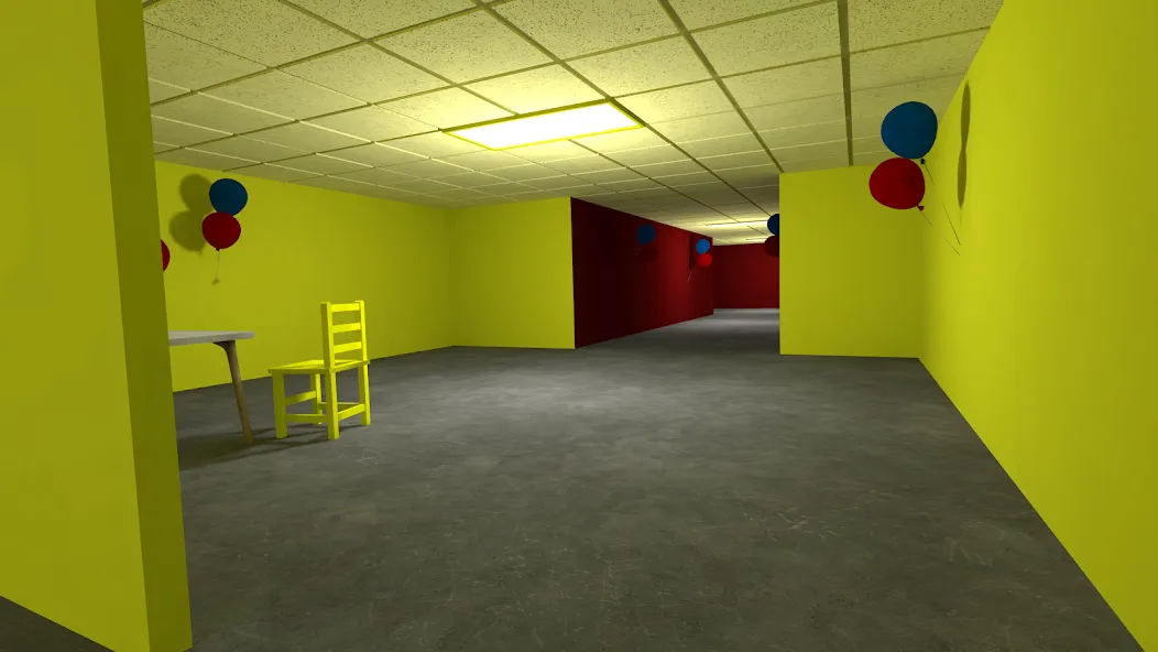 Взломанная Noclip : Backrooms Multiplayer [MOD: безлимитная выносливость и ускоренный бег] на Андроид — скриншот 5
