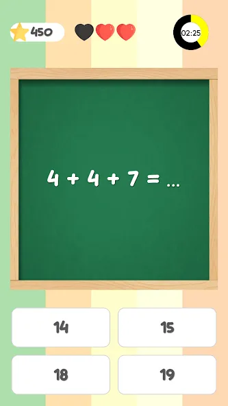 Math Quiz [MOD: безлимитные подсказки и все уровни открыты] на Андроид — скриншот 3