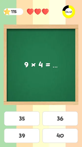Math Quiz [MOD: безлимитные подсказки и все уровни открыты] на Андроид — скриншот 4