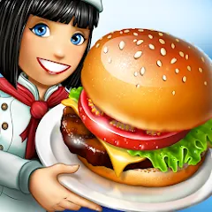 Cooking Fever: Restaurant Game [MOD: безлимитные монеты и все рестораны открыты] на Андроид
