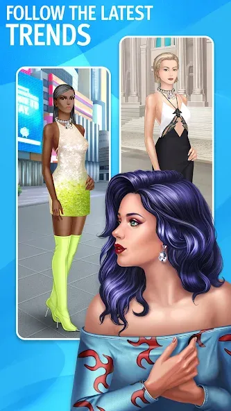 Взломанная Pocket Styler: Fashion Stars [MOD: безлимитные деньги и все наряды] на Андроид — скриншот 5