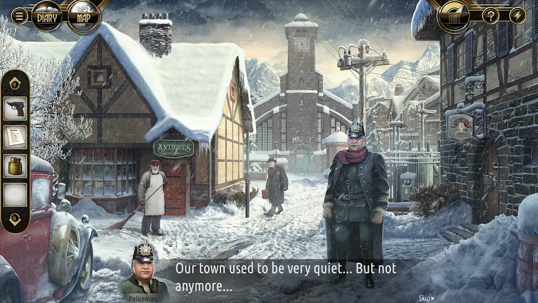 Скачать взлом Murder in Alps: Hidden Mystery [MOD: безлимитные подсказки и энергия] — скриншот 4