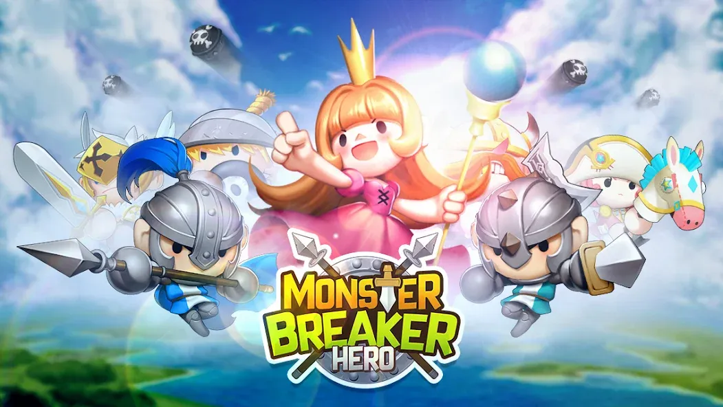 Monster Breaker Hero [MOD: безлимитные деньги и усиленные герои] — Скачать бесплатно (APK) — скриншот 1