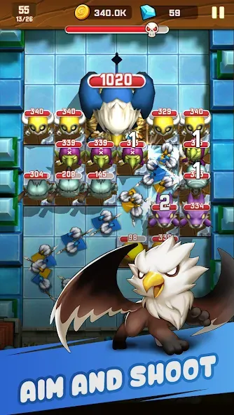 Monster Breaker Hero [MOD: безлимитные деньги и усиленные герои] — Скачать бесплатно (APK) — скриншот 2