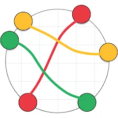 Same Color: Connect Two Dots [MOD: без рекламы и все уровни открыты] на Андроид