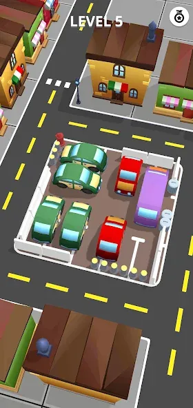Car Parking Jam 3D: Move it! [MOD: без рекламы и все машины открыты] на Андроид — скриншот 3