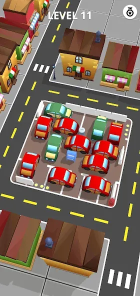 Car Parking Jam 3D: Move it! [MOD: без рекламы и все машины открыты] на Андроид — скриншот 5