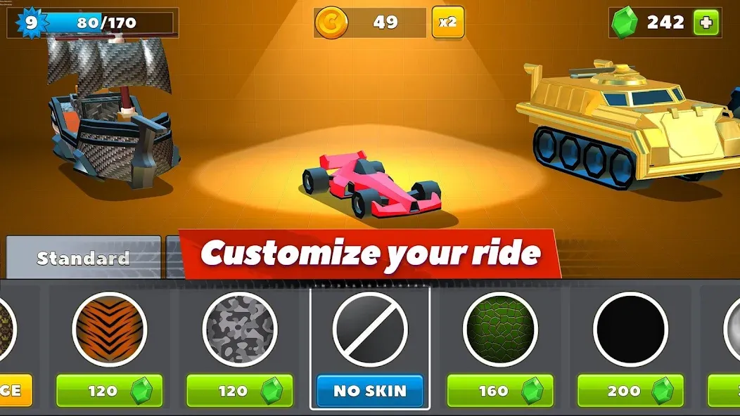 Скачать Crash of Cars [MOD: безлимитные монеты и разблокированы машины] — скриншот 2