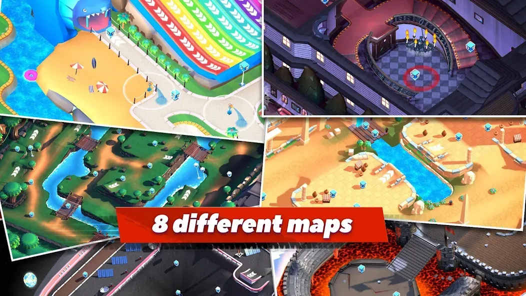Скачать Crash of Cars [MOD: безлимитные монеты и разблокированы машины] — скриншот 3