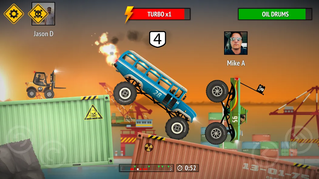 Взломанная Renegade Racing [MOD: безлимитные деньги и топливо] на Андроид — скриншот 2