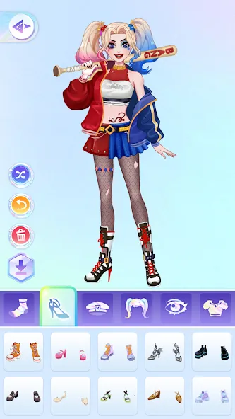 YoYa: Dress Up Fashion Girl [MOD: безлимитные монеты и все наряды] (Бесплатно / APK) — скриншот 2
