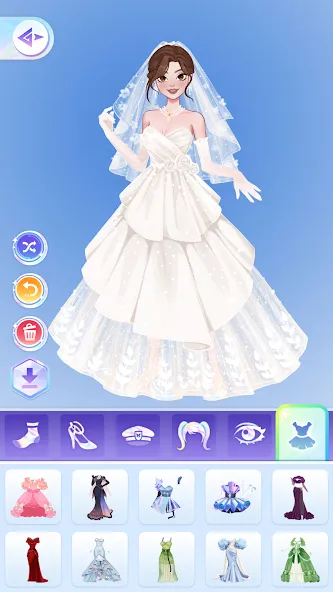 YoYa: Dress Up Fashion Girl [MOD: безлимитные монеты и все наряды] (Бесплатно / APK) — скриншот 3