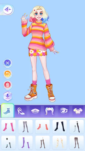 YoYa: Dress Up Fashion Girl [MOD: безлимитные монеты и все наряды] (Бесплатно / APK) — скриншот 4