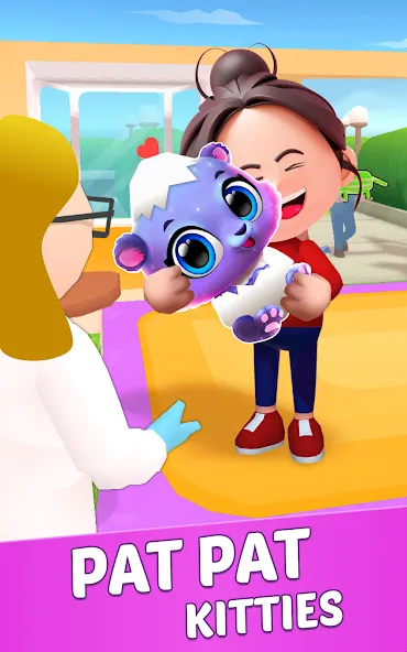 Cute Animals: Pet Doctor [MOD: любимые питомцы и безлимитные монеты] на Андроид — скриншот 1