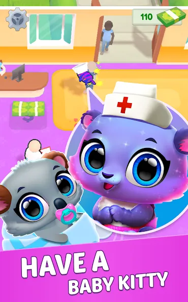 Cute Animals: Pet Doctor [MOD: любимые питомцы и безлимитные монеты] на Андроид — скриншот 2