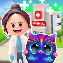Cute Animals: Pet Doctor [MOD: любимые питомцы и безлимитные монеты] на Андроид