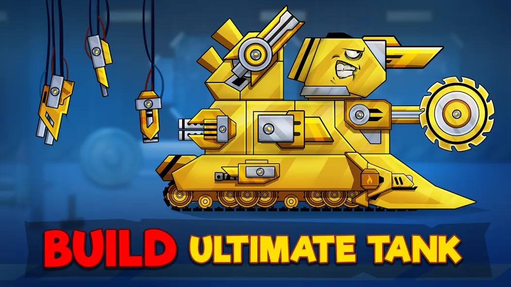 Скачать Tanks Arena io: Craft & Combat [MOD: много денег и ресурсов] на телефон — скриншот 2