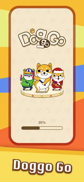 Doggo Go - Meme, Match 3 Tiles [MOD: безлимитные подсказки и жизни] — Скачать бесплатно (APK) — скриншот 1