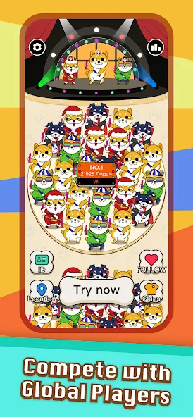 Doggo Go - Meme, Match 3 Tiles [MOD: безлимитные подсказки и жизни] — Скачать бесплатно (APK) — скриншот 2