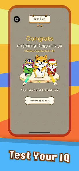 Doggo Go - Meme, Match 3 Tiles [MOD: безлимитные подсказки и жизни] — Скачать бесплатно (APK) — скриншот 5
