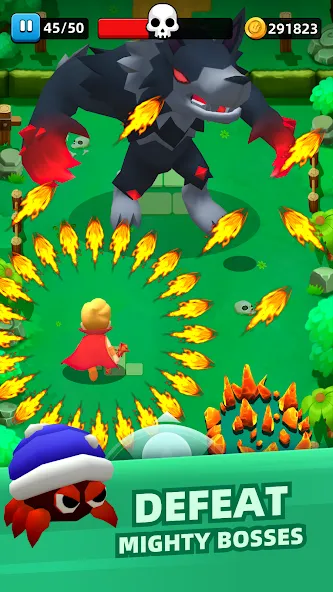 Скачать взлом Last Titan: Fun Run Survivor! [MOD: безлимитные ресурсы и улучшения] — скриншот 2