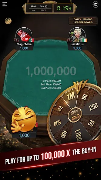 Взломанная GGPoker UK - Real Online Poker [MOD: безлимитные фишки и бонусы] на Андроид — скриншот 3
