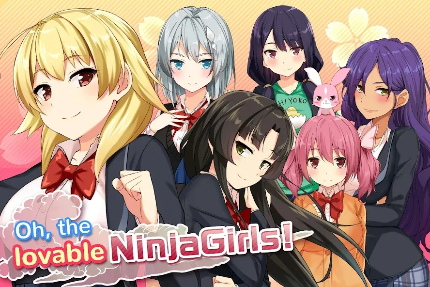 Скачать Moe! Ninja Girls/Sexy School [MOD: безлимитные деньги и все наряды] — скриншот 3