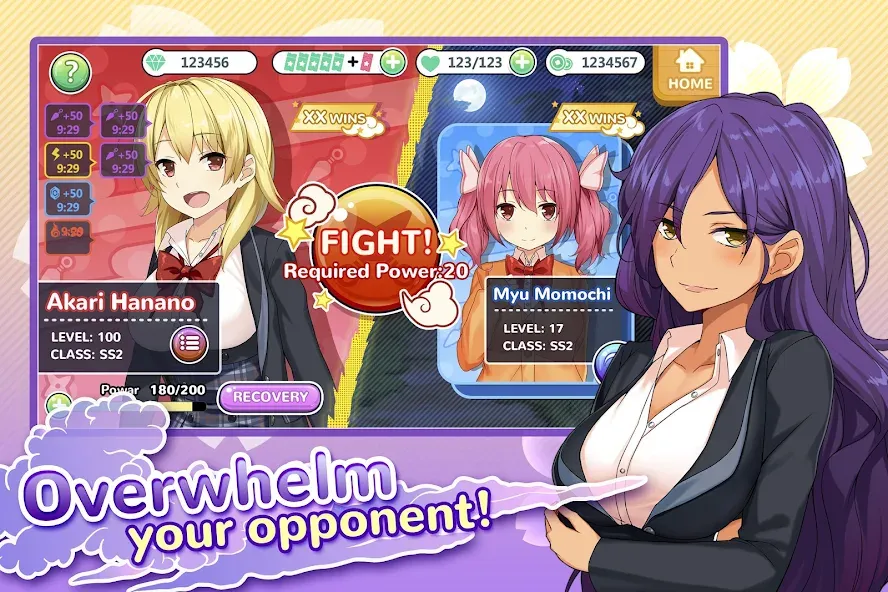 Скачать Moe! Ninja Girls/Sexy School [MOD: безлимитные деньги и все наряды] — скриншот 5