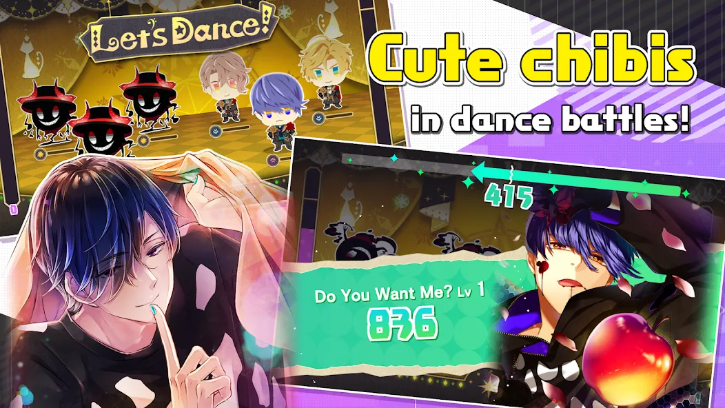 Obey Me! Anime Otome Sim Game [MOD: безлимитные деньги и подарки] (Бесплатно / APK) — скриншот 4