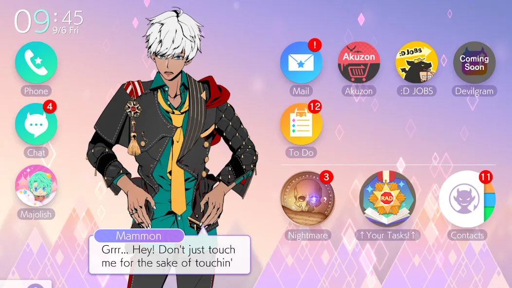 Obey Me! Anime Otome Sim Game [MOD: безлимитные деньги и подарки] (Бесплатно / APK) — скриншот 5