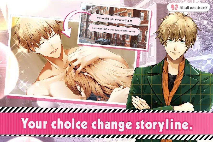 Скачать взлом Guard me, Sherlock! - otome [MOD: романтическая история с детективными расследованиями] — скриншот 4