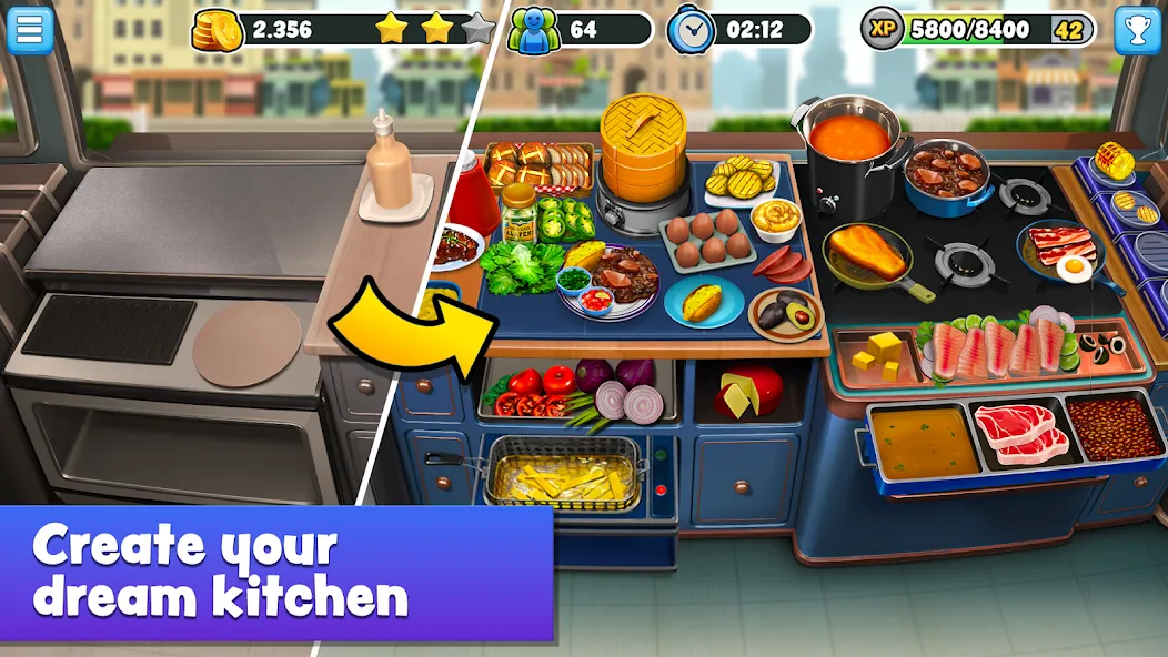 Food Truck Chef™ Cooking Games [MOD: много денег и все уровни открыты] — Скачать бесплатно (APK) — скриншот 3