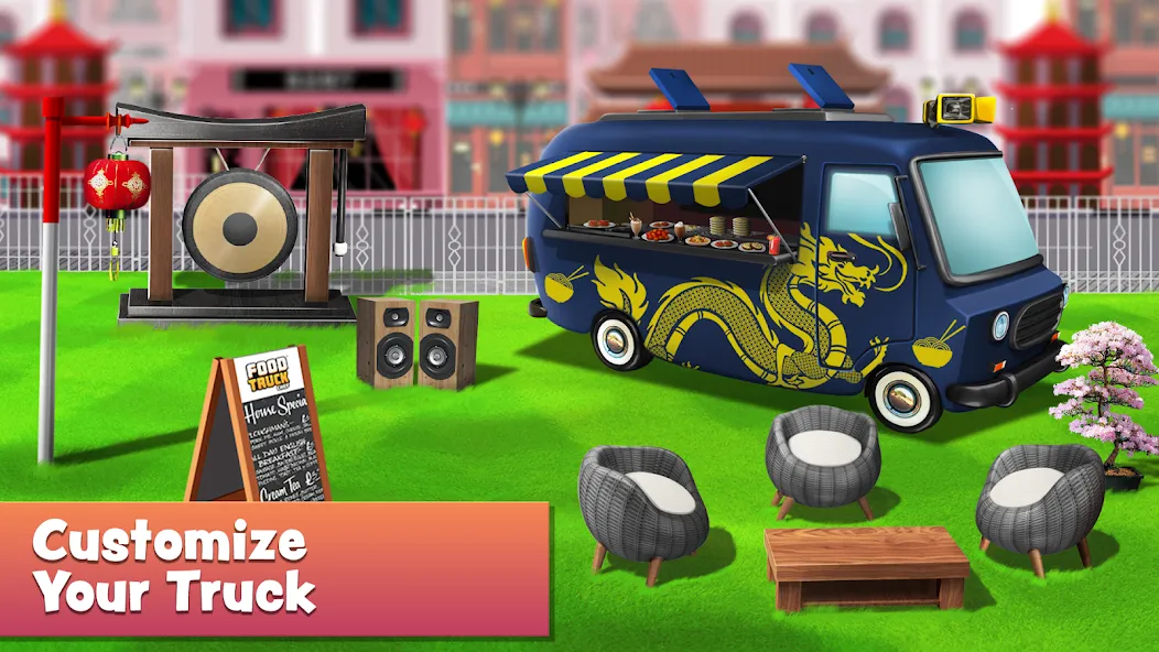 Food Truck Chef™ Cooking Games [MOD: много денег и все уровни открыты] — Скачать бесплатно (APK) — скриншот 4