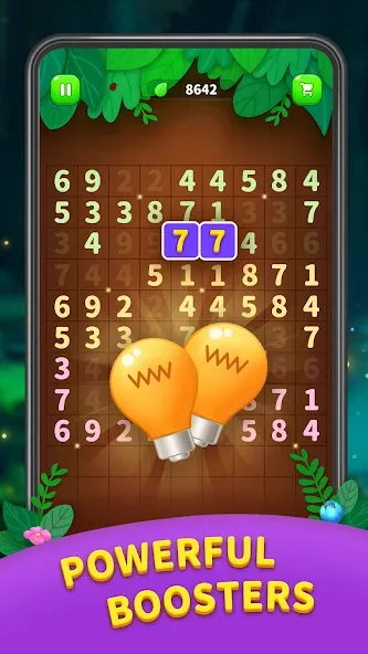Number Match - Ten Pair Puzzle [MOD: без рекламы и бесконечные подсказки] последняя версия — скриншот 3