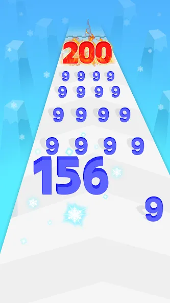 Number Merge: Run Master 3D [MOD: безлимитные деньги и все уровни] (Бесплатно / APK) — скриншот 3