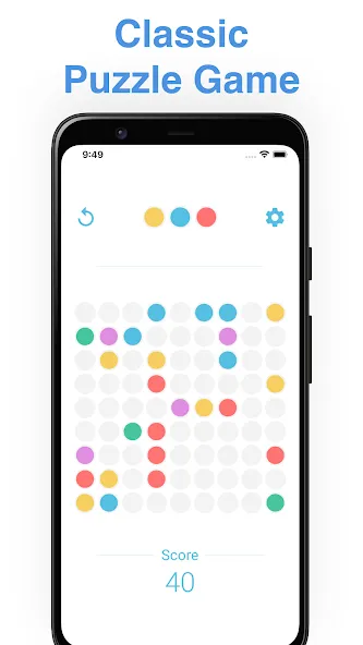 Color Lines [MOD: без рекламы и все уровни открыты] последняя версия — скриншот 1