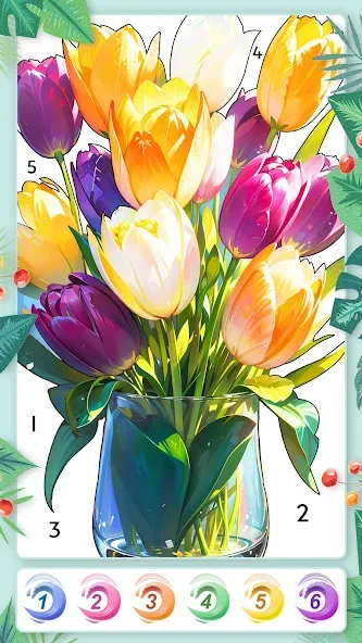 Скачать Season Summer Coloring Games [MOD: все раскраски и темы открыты] на телефон — скриншот 4