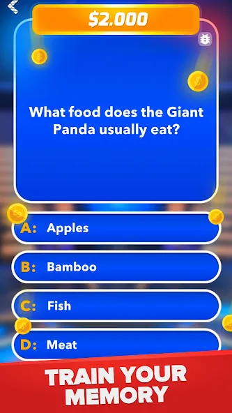 Millionaire - Quiz & Trivia [MOD: безлимитные подсказки и правильные ответы] — Скачать бесплатно (APK) — скриншот 2