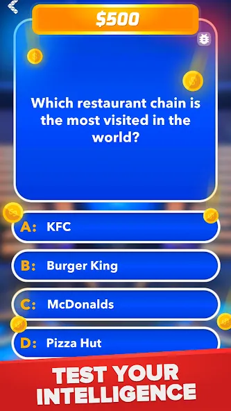 Millionaire - Quiz & Trivia [MOD: безлимитные подсказки и правильные ответы] — Скачать бесплатно (APK) — скриншот 3