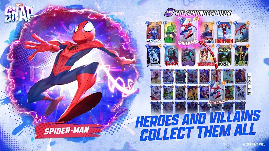 MARVEL SNAP [MOD: безлимитные ресурсы и все карты] — Скачать бесплатно (APK) — скриншот 3