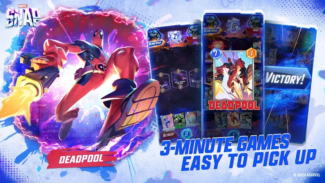 MARVEL SNAP [MOD: безлимитные ресурсы и все карты] — Скачать бесплатно (APK) — скриншот 4