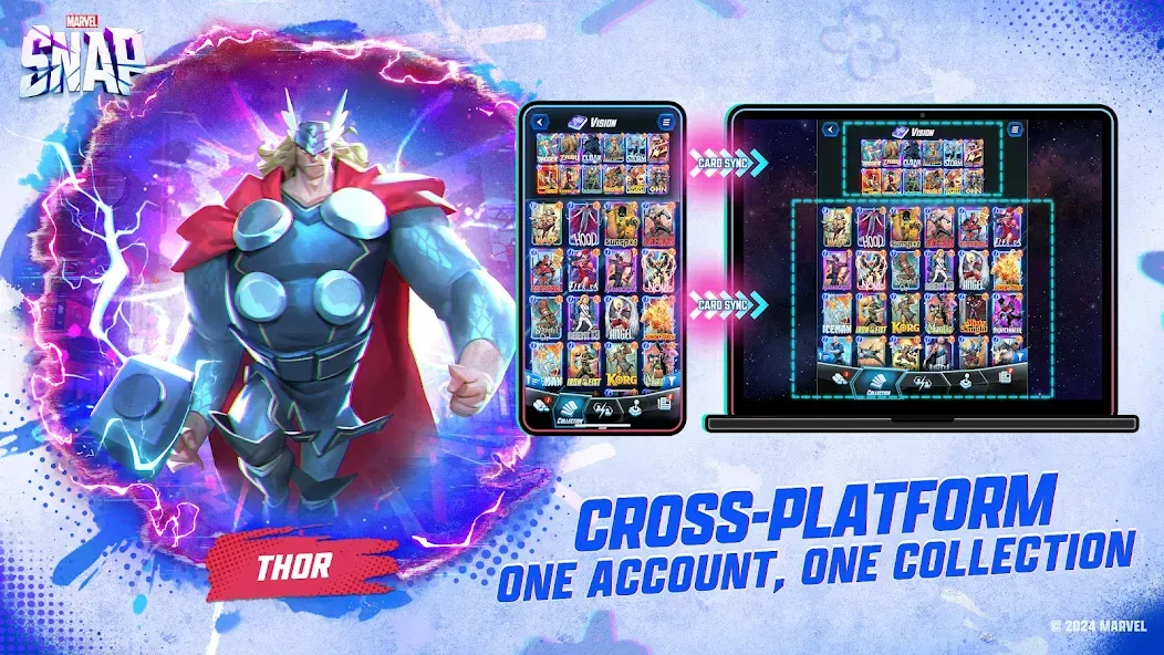 MARVEL SNAP [MOD: безлимитные ресурсы и все карты] — Скачать бесплатно (APK) — скриншот 5