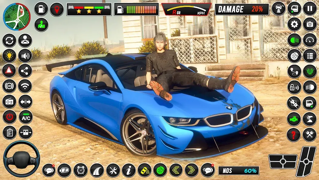 Real Car Parking Hard Car Game [MOD: безлимитные деньги и все машины открыты] — Скачать бесплатно (APK) — скриншот 1