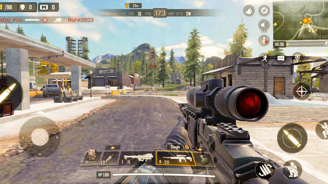 Cover Target: Offline Sniper [MOD: безлимитные патроны и точная стрельба] (Бесплатно / APK) — скриншот 2