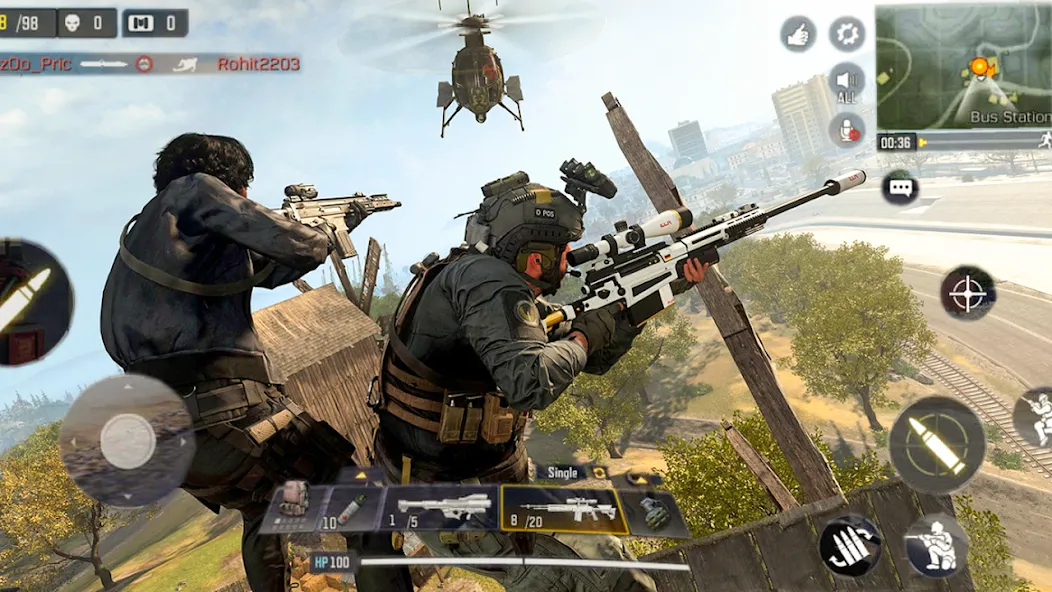 Cover Target: Offline Sniper [MOD: безлимитные патроны и точная стрельба] (Бесплатно / APK) — скриншот 3