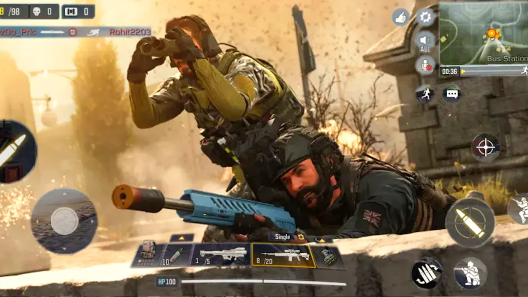Cover Target: Offline Sniper [MOD: безлимитные патроны и точная стрельба] (Бесплатно / APK) — скриншот 5