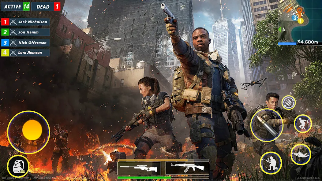 Скачать Encounter Ops: Survival Forces [MOD: безлимитные ресурсы и усиленное оружие] — скриншот 1
