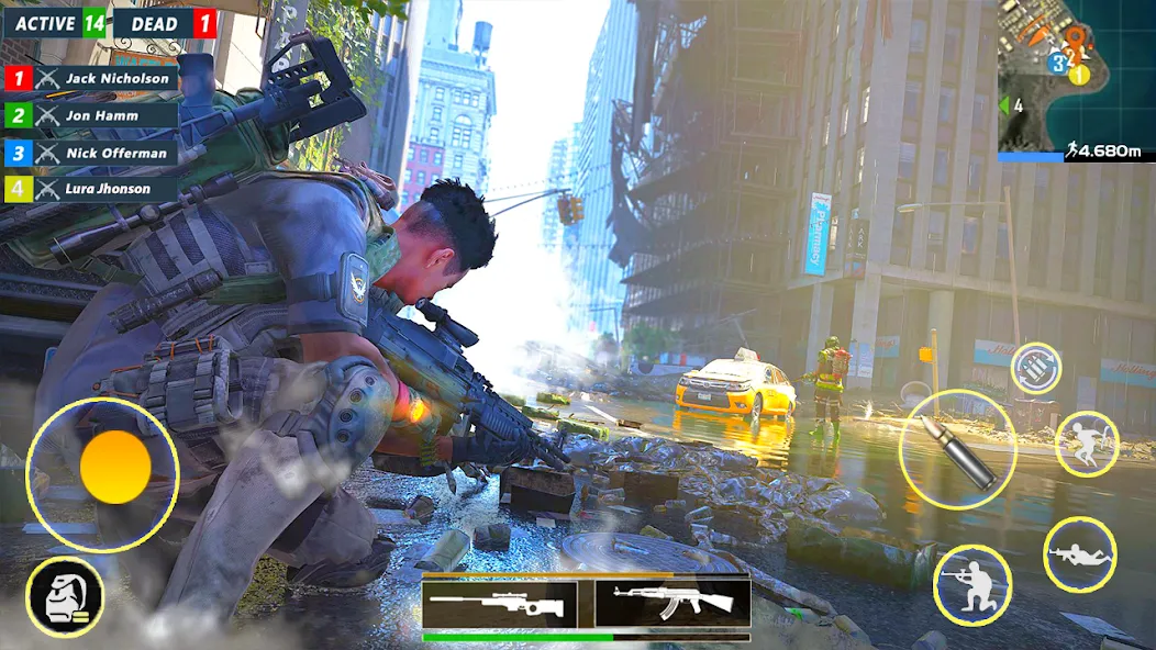 Скачать Encounter Ops: Survival Forces [MOD: безлимитные ресурсы и усиленное оружие] — скриншот 2