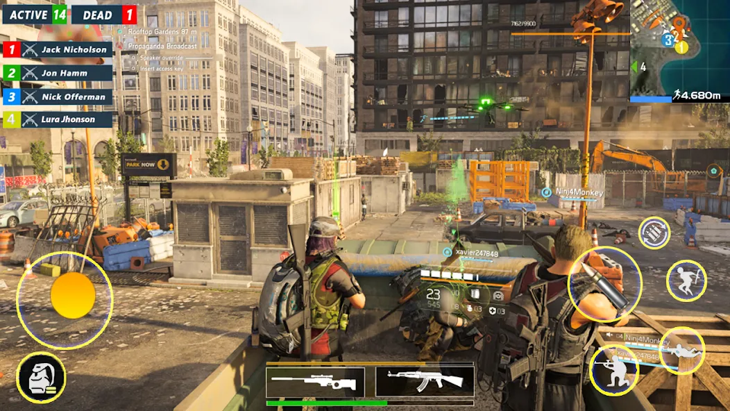 Скачать Encounter Ops: Survival Forces [MOD: безлимитные ресурсы и усиленное оружие] — скриншот 3
